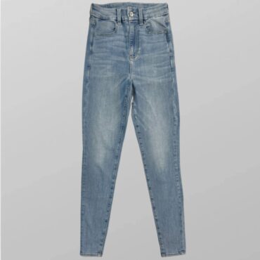 ג׳ינס סקיני לייקרה American eagle בגזרה גבוהה בצבע כחול בהיר!  מידה 24