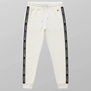 מכנסי טרנינג בשילוב פס המותג S Tommy Hilfiger