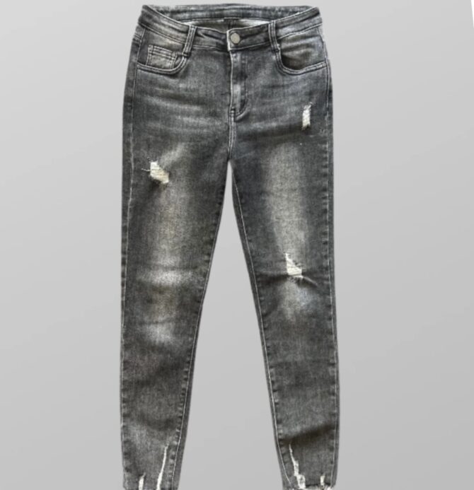 ג׳ינס סקיני לייקרה VERO MODA גזרה גבוהה מידה 38