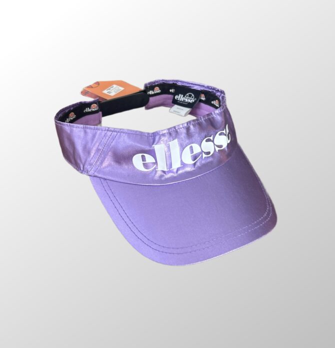 ⁦חדש! כובע ספורט ellesse סגול מטאלי מתכוונן⁩ – תמונה ⁦2⁩