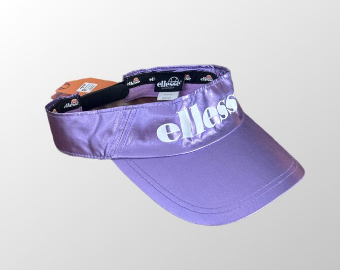 חדש! כובע ספורט ellesse סגול מטאלי מתכוונן