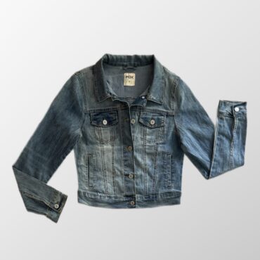 ג׳קט ג׳ינס קלאסי לייקרה מידה S