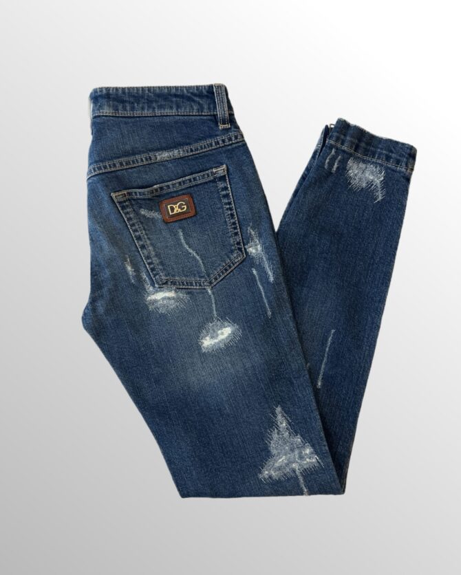 ⁦Dolce&Gabbana ג׳ינס סקיני מקורי! גזרה נמוכה מידה 36⁩ – תמונה ⁦2⁩