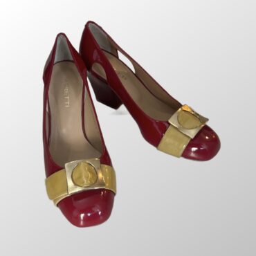 עם טיקט! נעלי עור אמיתי MORETTi בגימור לקה מידה 37