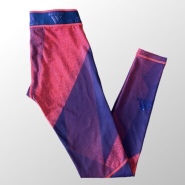 טייץ ספורט מיוחד ADIDAS צבעוני וזוהר מידה 34