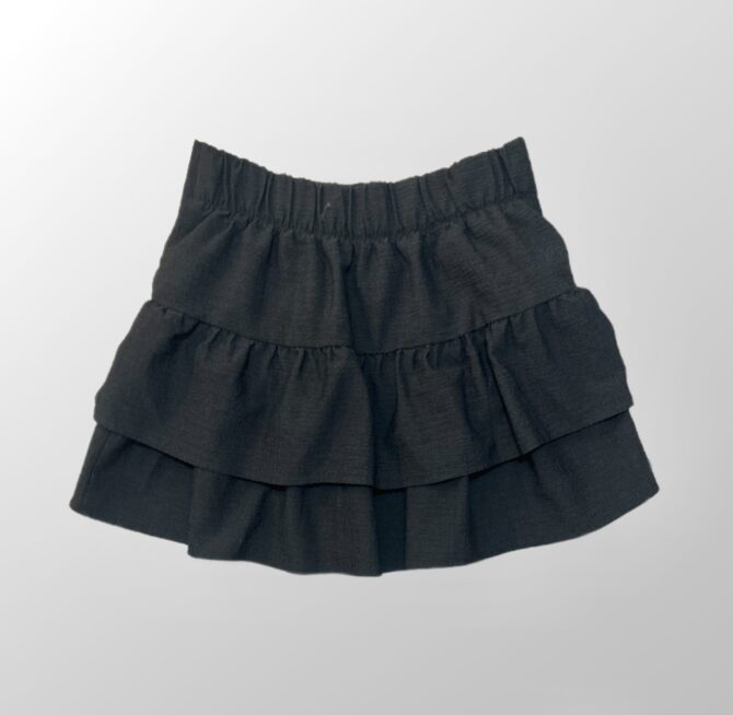 ⁦חצאית מיני קומות Bershka מידה XS (petit)⁩ – תמונה ⁦2⁩