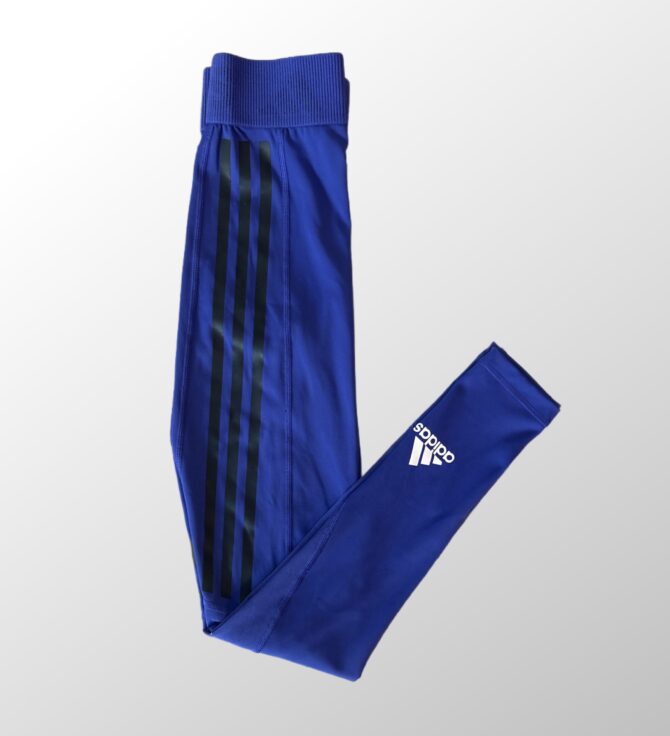 טייץ Adidas פסים בצדדים גזרה גבוהה! Xs