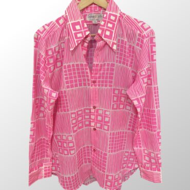 חדשה! חולצת אוברסייז מכופתרת וינטג׳ ״להב״ מידה 42