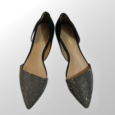 חדשים! נעלי סירה Disco Rosso שפיץ משובצות מקדימה מידה 41