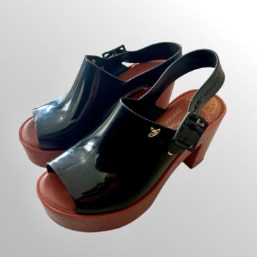 סנדלי עקב פלטפורמה Melissa נוחות מידה 38