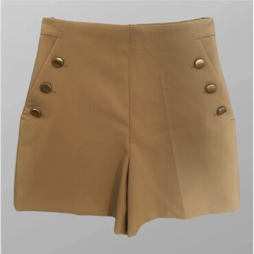 עם טיקט! מכנסיים קצרים מחויטים ZARA מידה 26