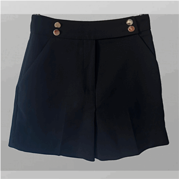 מכנסיים קצרים אלגנטיים בגזרה גבוה של Zara מידה XS