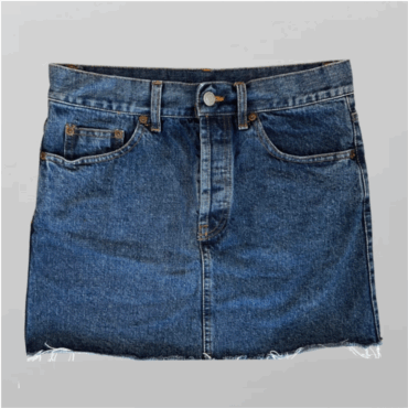 חצאית מיני ג׳ינס קלאסית מידה 38 של Brendy Melville