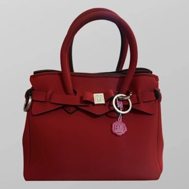 חדש! תיק כתף/יד מיני אדום של המותג SAVE MY BAG