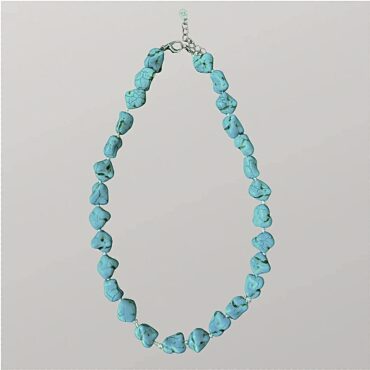 שרשרת אבני טורקיז מעוצבת ומיוחדת