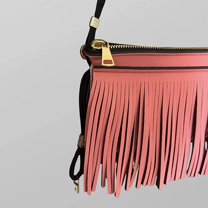 ⁦חדש ללא שימוש! תיק פרנזים ורוד של המותג SAVE MY BAG⁩ – תמונה ⁦2⁩