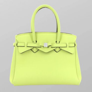 חדש! תיק כתף/יד ירוק/צהוב מרקר של המותג SAVE MY BAG