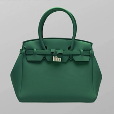 חדש! תיק כתף/יד ירוק בקבוק של המותג SAVE MY BAG