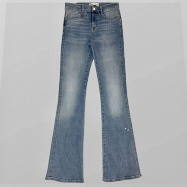 ZARA ג׳ינס לייקרה מתרחב בגזרה גבוהה מידה 40