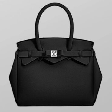 SAVE MY BAG חדש! תיק כתף/יד מיני שחור של המותג