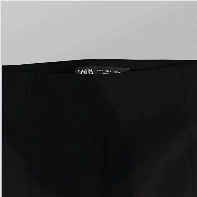 ⁦מכנסיים מחויטים לייקרה גזרה גבוהה מידה 40 Zara⁩ – תמונה ⁦3⁩