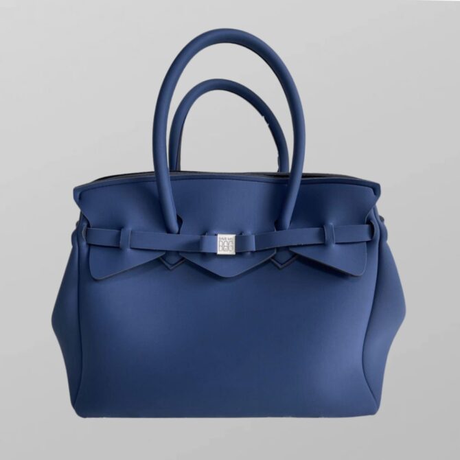 SAVE MY BAG חדש! תיק כתף/יד כחול נייבי של המותג