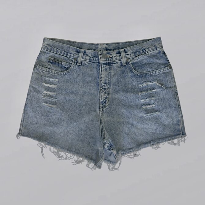 NYJeans מכנסי ג׳ינס קצרים גזרה גבוהה מידה 40