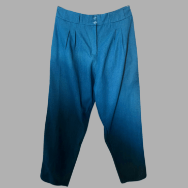 Queen Size עם טיקט! מכנסי ג׳ינס דקים בגזרה גבוהה עם גומי מאחורה מידה 46