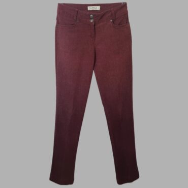 Simple מידה 38 ג׳ינס מכנס סקיני לייקרה גזרת אמצע (היקף עד 87 ס״מ) מצב מצויין!