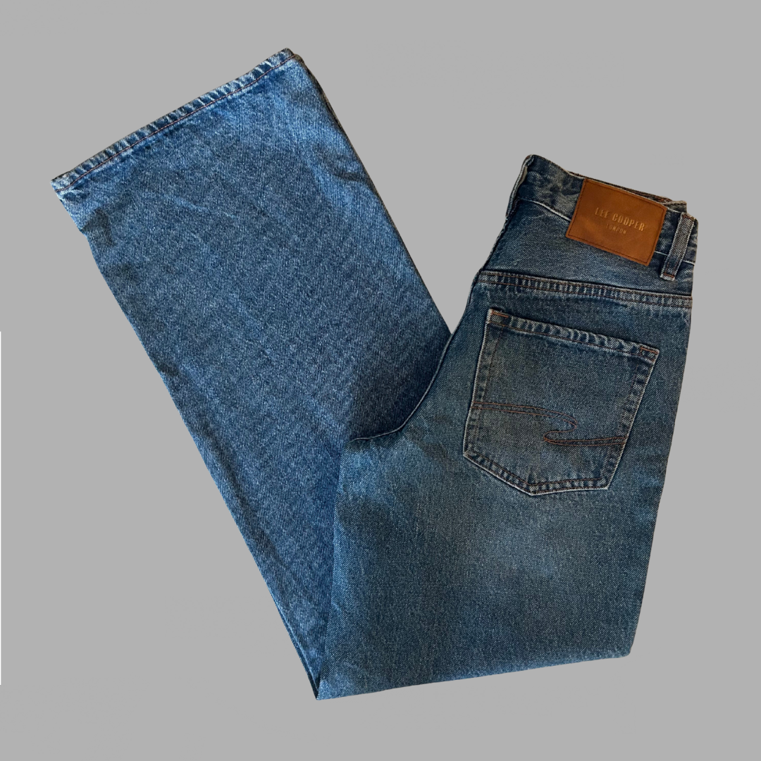 Lee Cooper מידה 25 גזרה ישרה וגבוהה, מצב חדש!