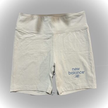 NEW BALANCE טייץ ניוד מידה XS עם לוגו בד ג׳רזי איכותי