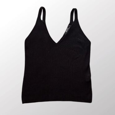 גופיית סריג S Bershka